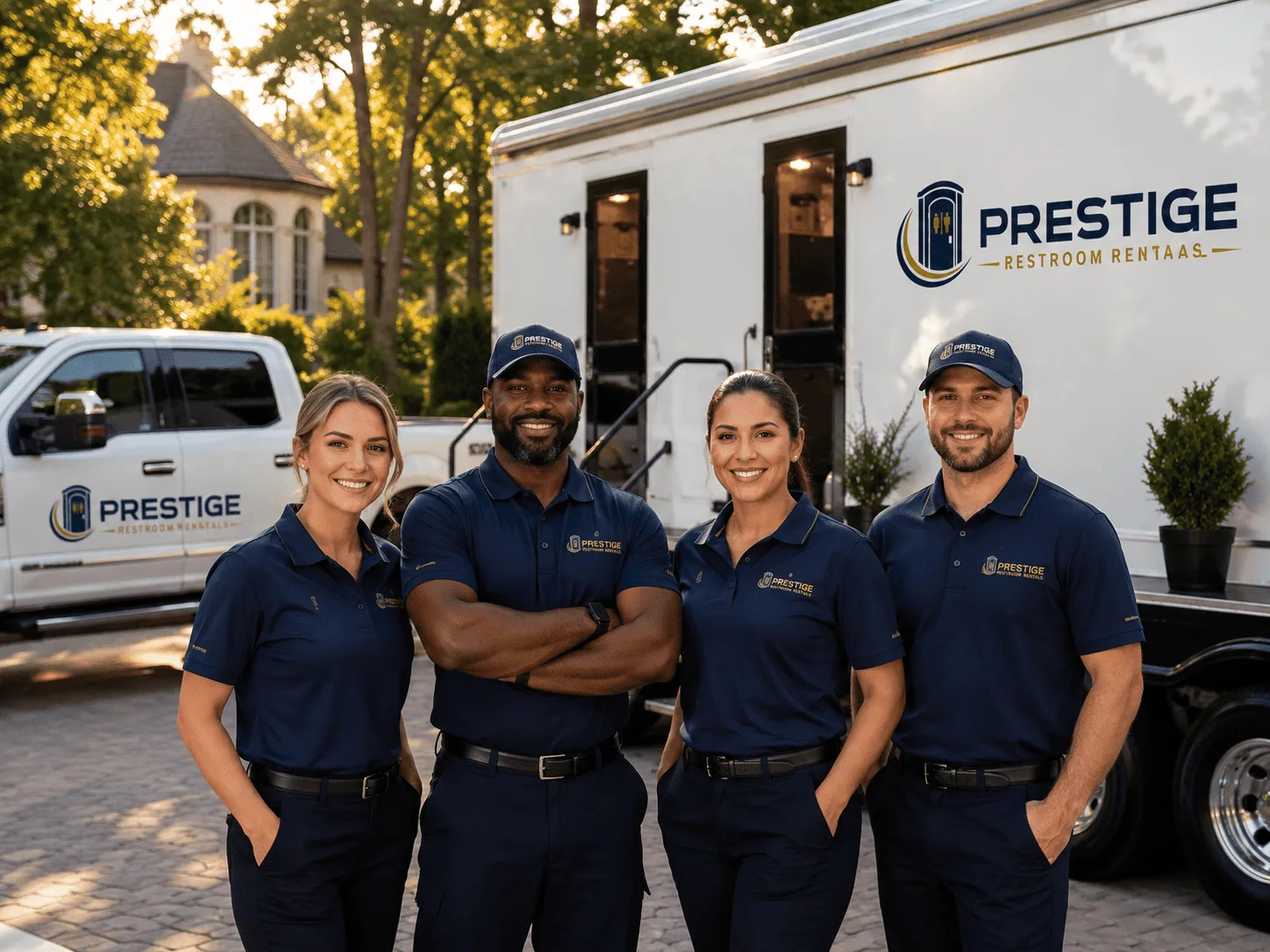 Trusted Luxury Portable Restrooms company in Baylis, IL